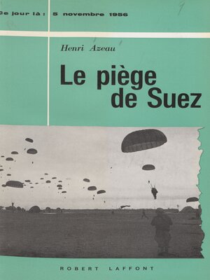 cover image of Le piège de Suez